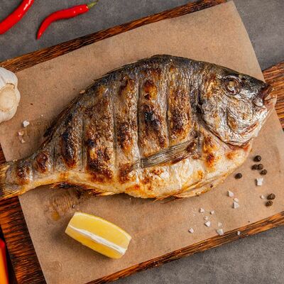 Дорадо на гриле в Шашлык City по цене 940 ₽