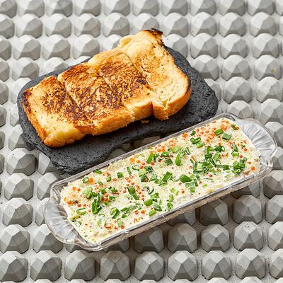 Форшмак из северной рыбы с зелёным яблоком в KITCHEN по цене 780 ₽