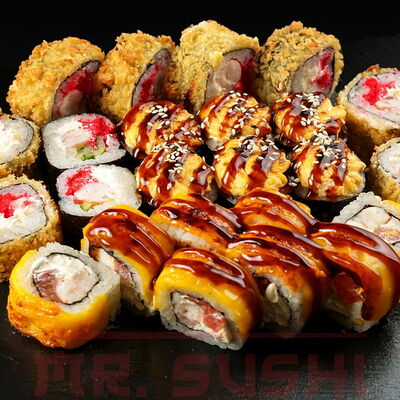 Сет Эби New в Мистер суши по цене 2201 ₽