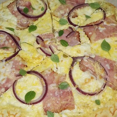 Пицца Карбонара Палермо в Brooklyn Pizza по цене 589 ₽