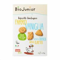 Печенье BioJunior из спельты с ванилью Bio Италия в Азбука Вкуса Экспресс Меню