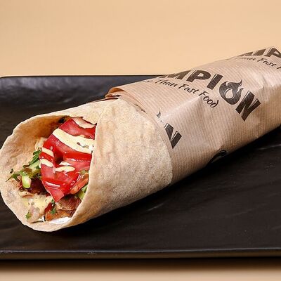 Шаурма Свиная в обычном лаваше в БУФЕТ 24 по цене 475 ₽