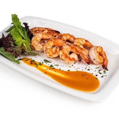 Креветки гриль в Гриль Хаус по цене 1500 ₽