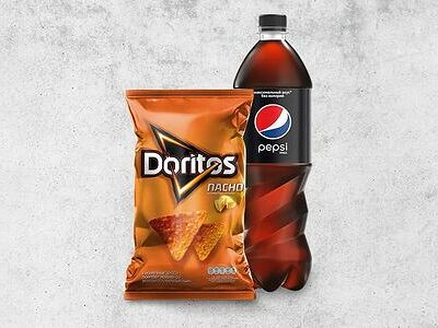 Чипсы Доритос и Пепси Макс в Pizza HeartPizza Hut по цене 238