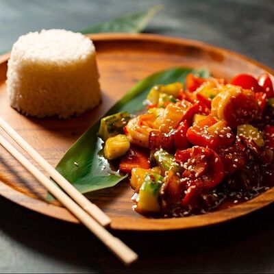 Стир Фрай Терияки с курицейв Tom-Yam по цене 530 ₽