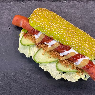 Хот-дог Летний в Шаурма &Гриль Халяль по цене 370 ₽