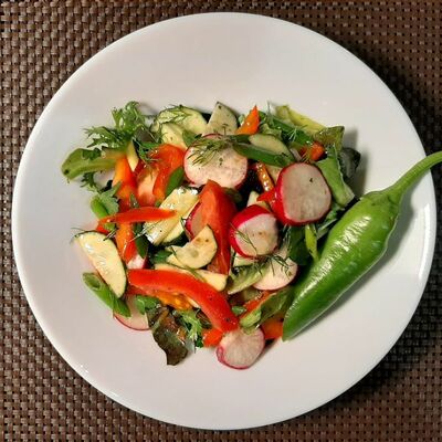 Салат Овощной в Кафе-бар Лайт по цене 285 ₽