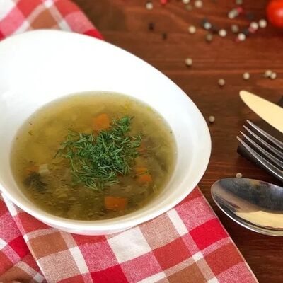 Щи зелёные Костромские с говядиной и сметаной в Shelestoff по цене 400 ₽