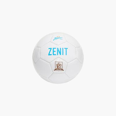 Мяч ФК Зенит 100 лет Белый в Атрибутика ФК Зенит по цене 1199 ₽