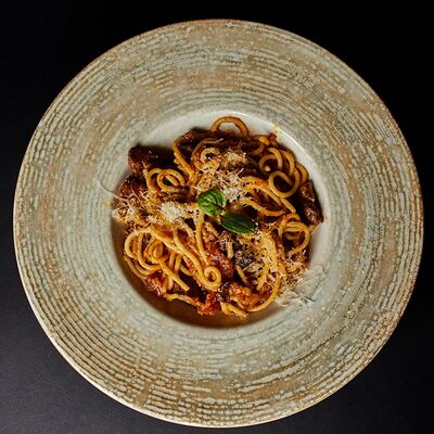 Паста с говядиной и белыми грибами в Koster по цене 950 ₽