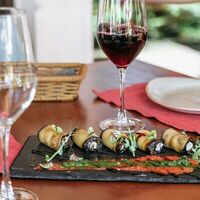 Рулетики с баклажаном и сливочным сыром в Лимончини