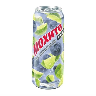 Очаково Мохито Черника в ЧебурекМи по цене 170 ₽