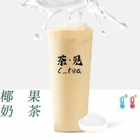 Молочный чай с кокосовой мякотью в C tea