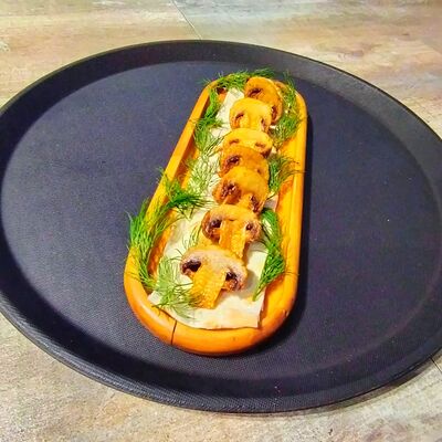 Жареные шампиньоны во фритюре в Кафе SINBAD по цене 319 ₽