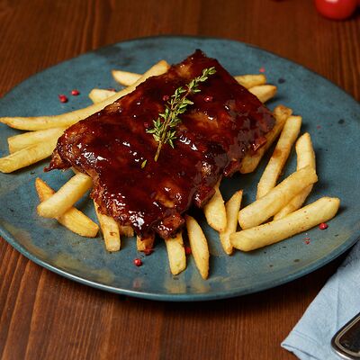 Свиные ребрышки в Bullet Bar по цене 820 ₽