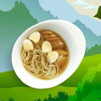 Суп куриный с лапшой в Остерия Il Massimo