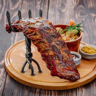 Подкопченные свиные ребра в Люблин по цене 2039 ₽