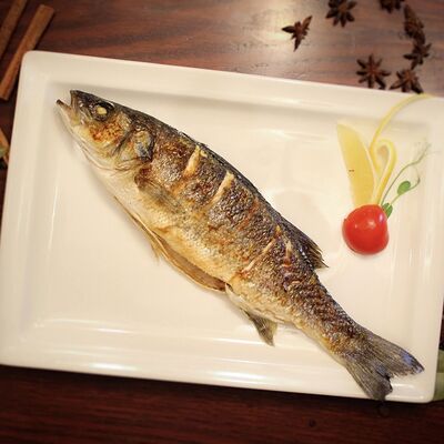 Сибас на гриле в Рембрандт по цене 750 ₽