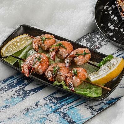 Креветки на гриле в Ермолаевъ спорткомитет по цене 540 ₽