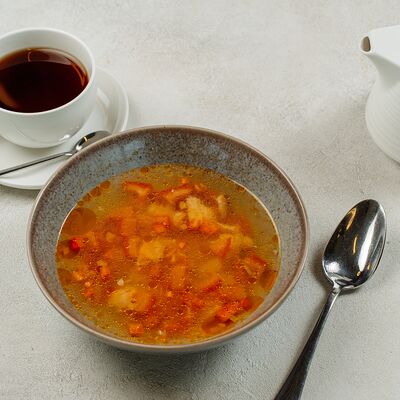 Уха из двух видов рыбы в Balance cafe по цене 690 ₽