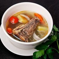 Жареная шурпа с бараниной в Нур
