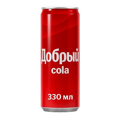 Добрый Cola 0,33 в FEDERAL BURGER по цене 102 ₽