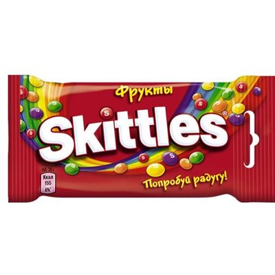 Драже Skittles Фрукты в Кинотеатр Люксор по цене 160 ₽