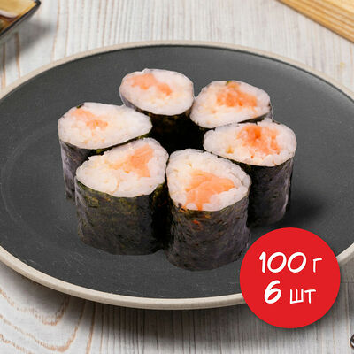 Маки с лососем в Я люблю суши по цене 339 ₽