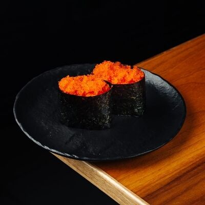 Нигири Тобико (2 шт) в Buba Sushi по цене 650 ₽