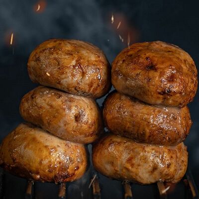 Шампиньоны на углях в Много Мяса по цене 449 ₽