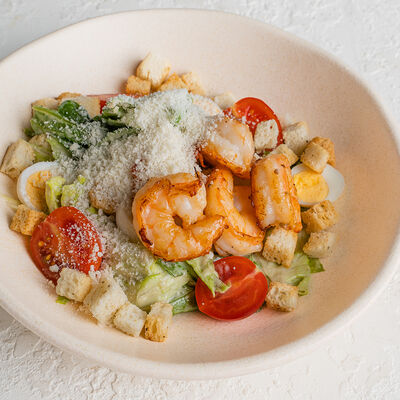 Цезарь с креветками в Bistro Pizzateca 9.8 по цене 1200 ₽