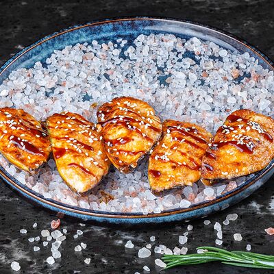 Запеченные мидии в Lasosь Sushi&Rolls по цене 599 ₽