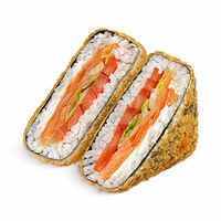 Онигири с лососем темпура в MYBOX