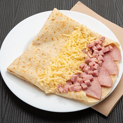 Блин с ветчиной и сыром в Лаванда по цене 7 р.