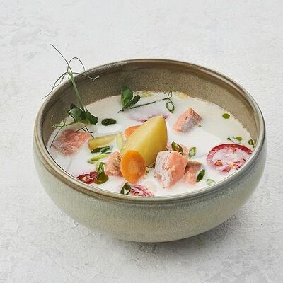 Уха Финская с красной рыбой в Балтия по цене 690 ₽