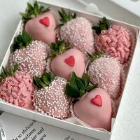 Клубника в шоколаде Клубничная зефирка в SweetGift клубника в шоколаде