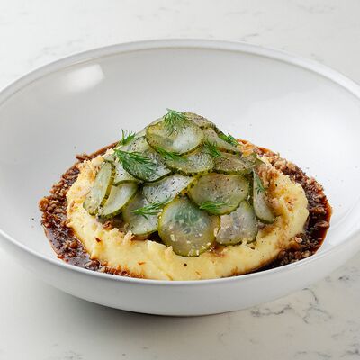 Бефстроганов из конины в Cheeseria по цене 1300 ₽