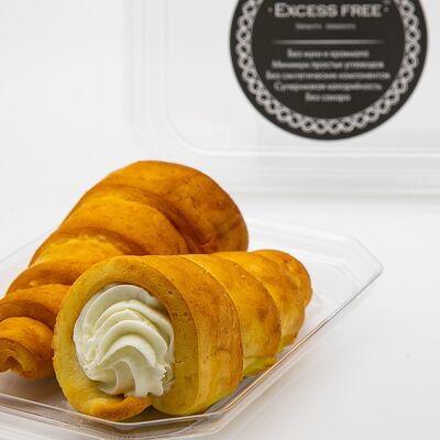 Рожки с творожным кремом в Ничего лишнего по цене 338 ₽
