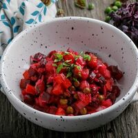 Винегрет с квашеной капустой и кахетинским маслом в Сули Гули