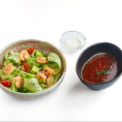 Салат + суп в Блеск по цене 840 ₽