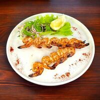 Шашлык из креветок в Asado