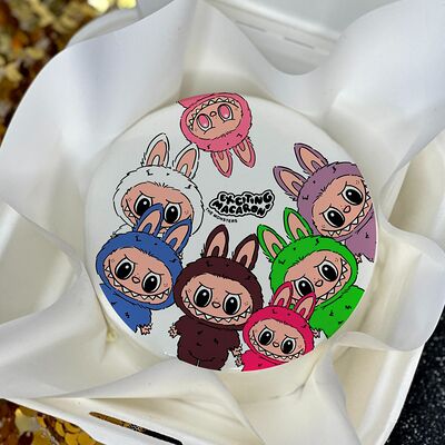 Бенто-торт Labubu Лабубу большая компания в Tort4u по цене 1590 ₽