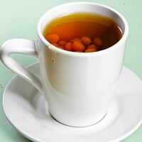 Облепиховый чай с мёдом в Mind Coffee