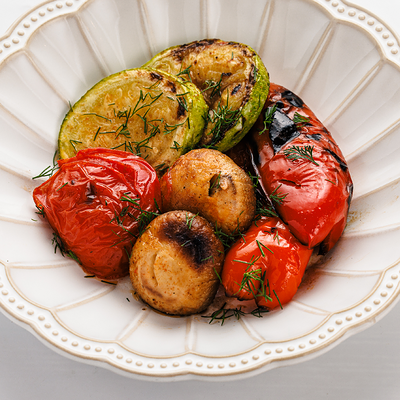 Овощи на мангале в Причал по цене 420 ₽