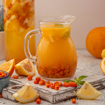 Лимонад Облепиха 0,25л в Ресторан Мангал по цене 250 ₽