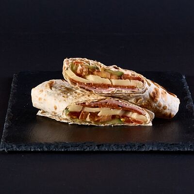 Завертон с ветчиной и пепперони в Да! Ёж! Пицца! по цене 220 ₽