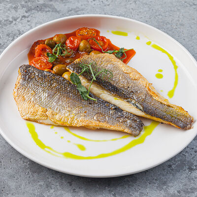 Сибас по-сицилийски в Terra&Mare по цене 840 ₽