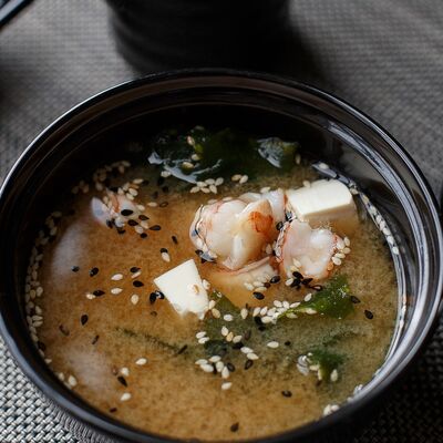 Мисо суп с креветкой в Per Se по цене 650 ₽