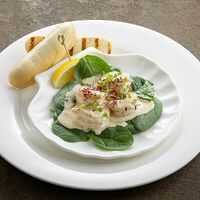 Соте из тигровых креветокв Карл и Фридрих