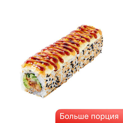 Лонг-ролл угорь и пармезан в Тануки по цене 470